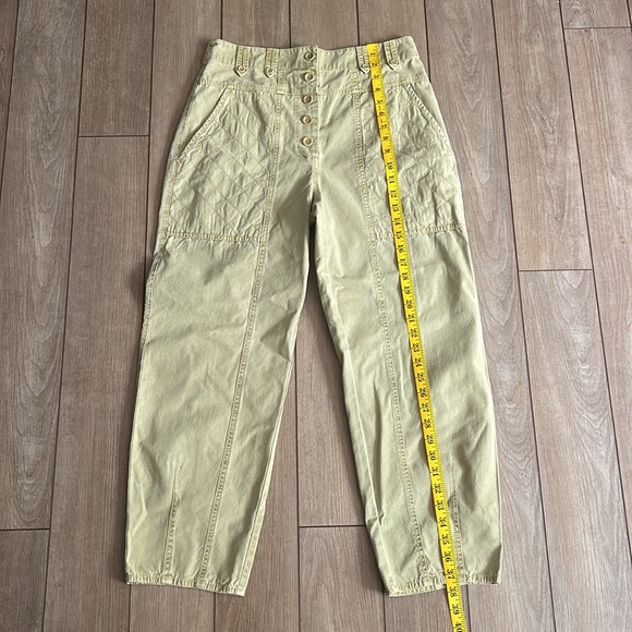 Ulla Johnson Quilted Cambrie Barrel Pants - Picture 10 of 12